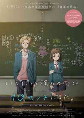 Our love has always been 10 centimeters apart. poster